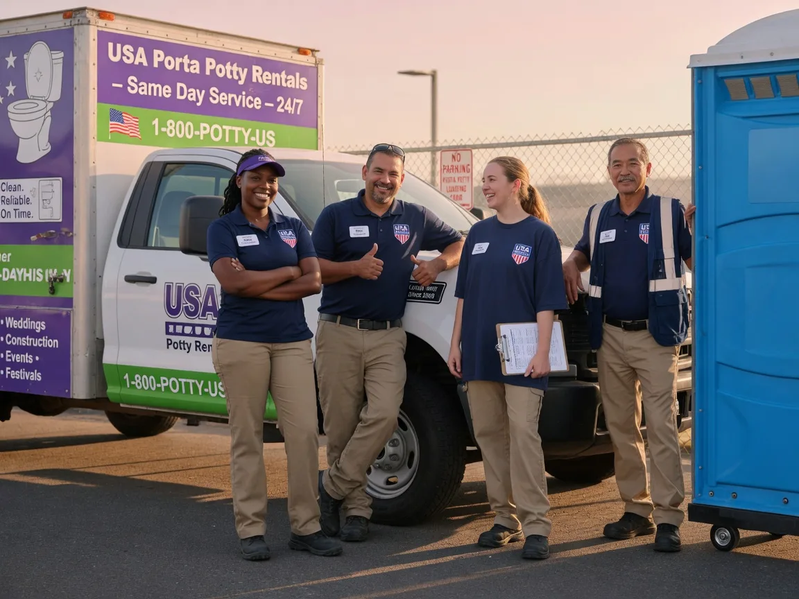 Porta Potty Rental company in Frazeysburg, OH